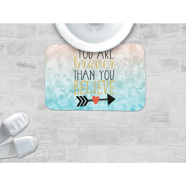 Inspirational Quotes Memory Foam Bath Mat - LIFESTYLE
