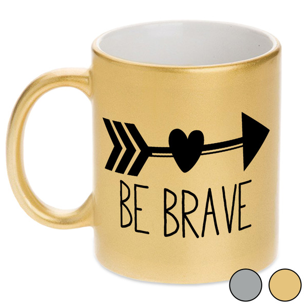 Inspirational Quotes Metallic Mugs