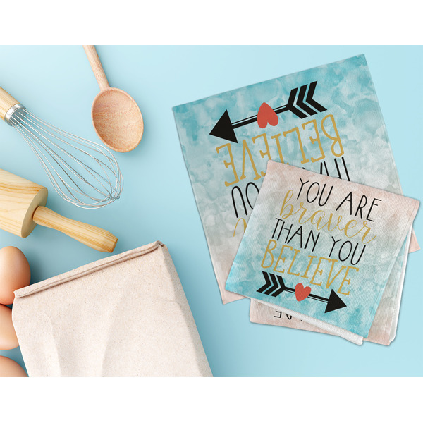 Inspirational Quotes Microfiber Dish Rag - LIFESTYLE