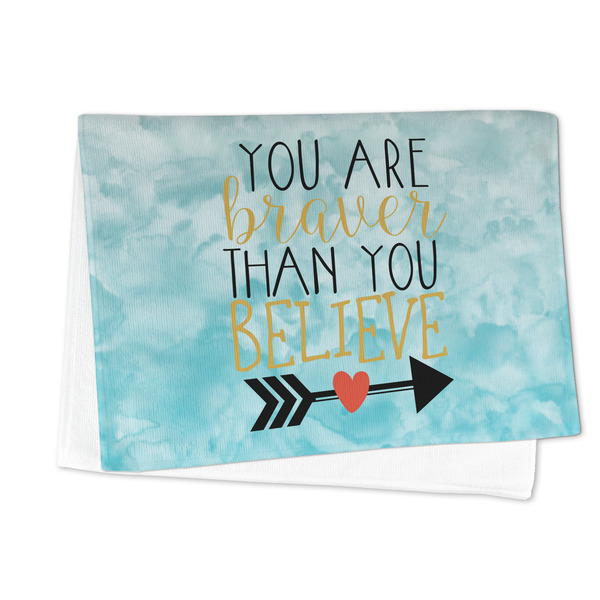 Inspirational Quotes Microfiber Dish Towel - FOLDED HALF