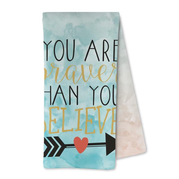 Custom Inspirational Quotes Kitchen Towel - Microfiber