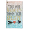 Inspirational Quotes Microfiber Golf Towels - FRONT