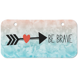 Inspirational Quotes Mini/Bicycle License Plate (2 Holes)