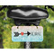 Inspirational Quotes Mini License Plate on Bicycle - LIFESTYLE Two holes