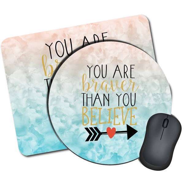 Custom Inspirational Quotes Mouse Pad