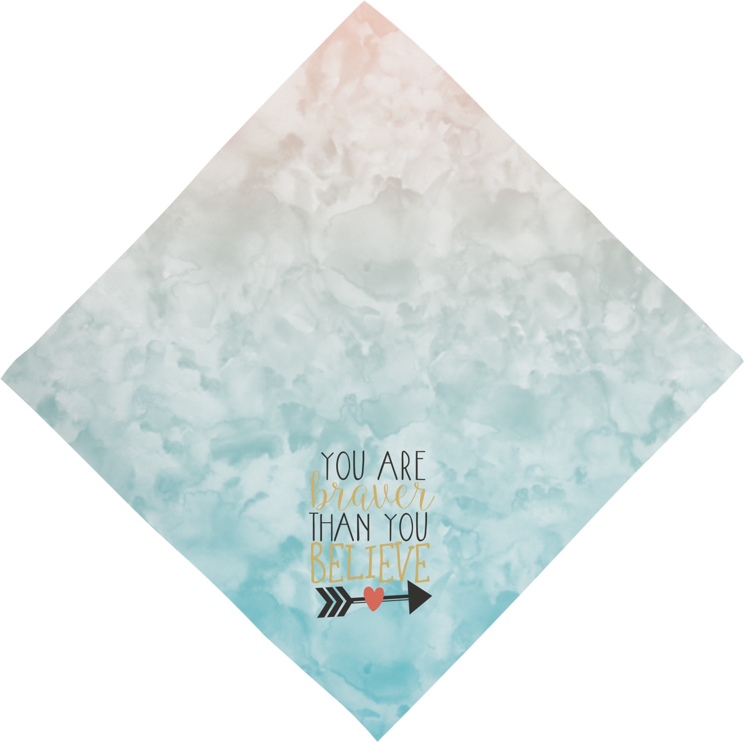 Inspirational Quotes Cloth Napkins (Set of 4) YouCustomizeIt