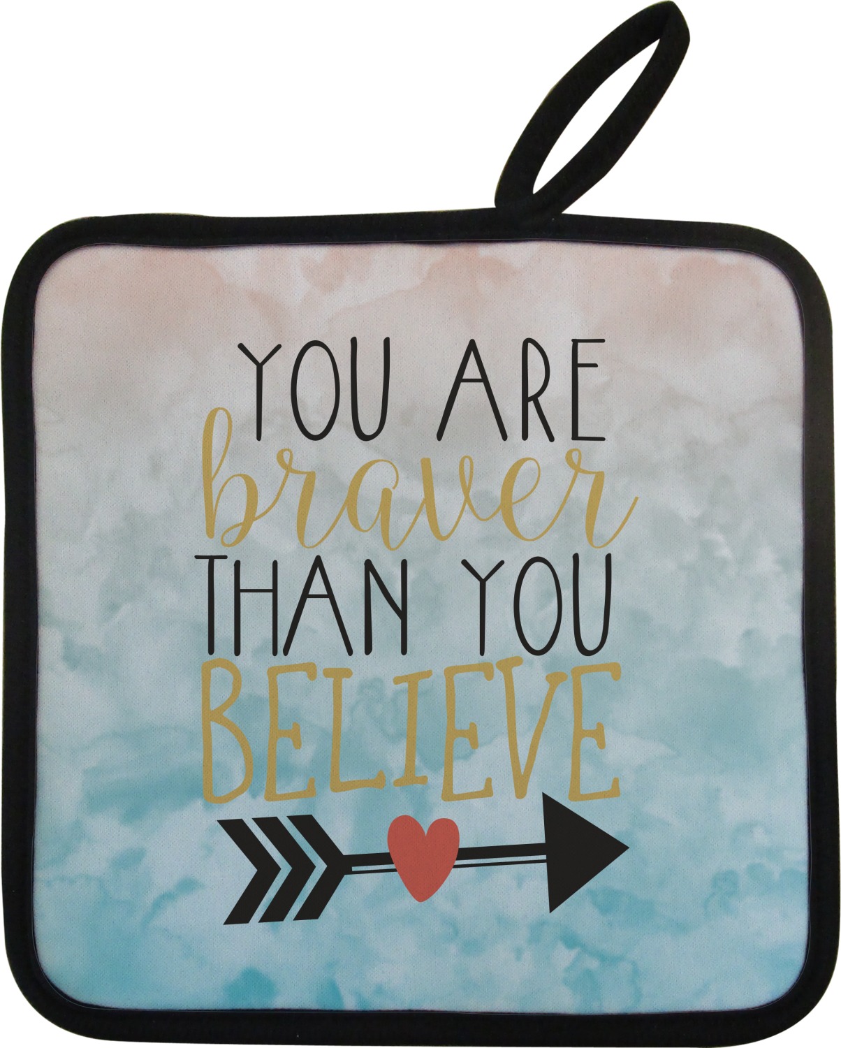 Inspirational Quotes Pot Holder (Personalized) YouCustomizeIt