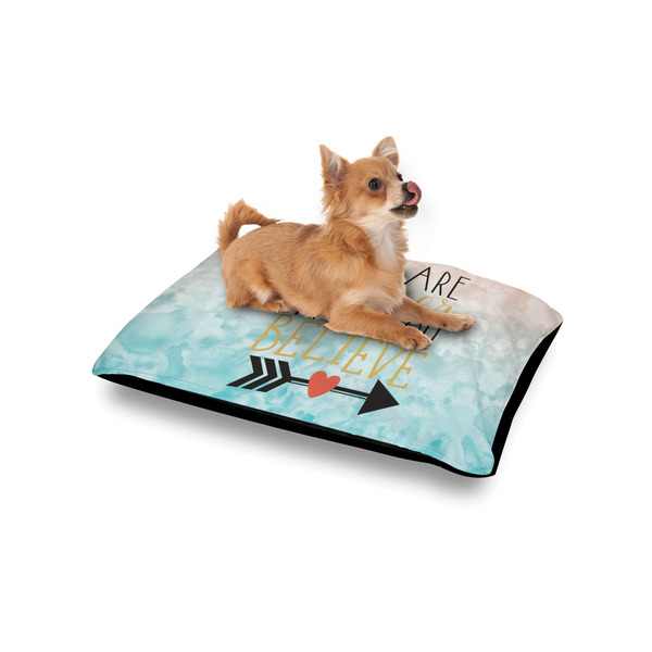 Inspirational Quotes Outdoor Dog Beds - Small - IN CONTEXT