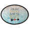 Inspirational Quotes Oval Patch