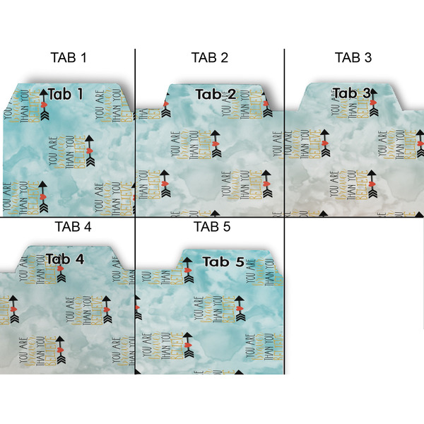 Inspirational Quotes Page Dividers - Set of 5 - Approval