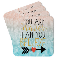 Inspirational Quotes Paper Coasters