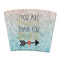 Inspirational Quotes Party Cup Sleeves - without bottom - FRONT (flat)