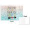 Inspirational Quotes Disposable Paper Placemat - Front & Back