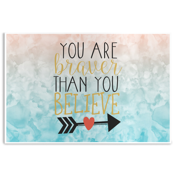 Custom Inspirational Quotes Disposable Paper Placemats