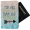 Inspirational Quotes Passport Holder - Fabric