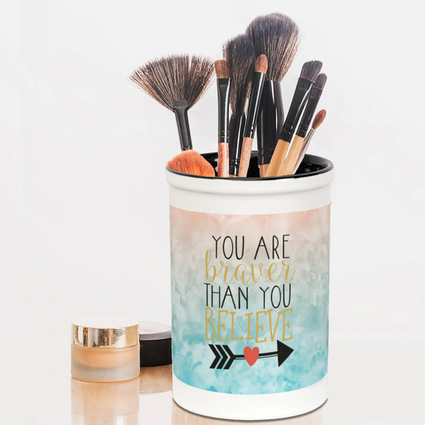 Inspirational Quotes Pencil Holder - LIFESTYLE makeup