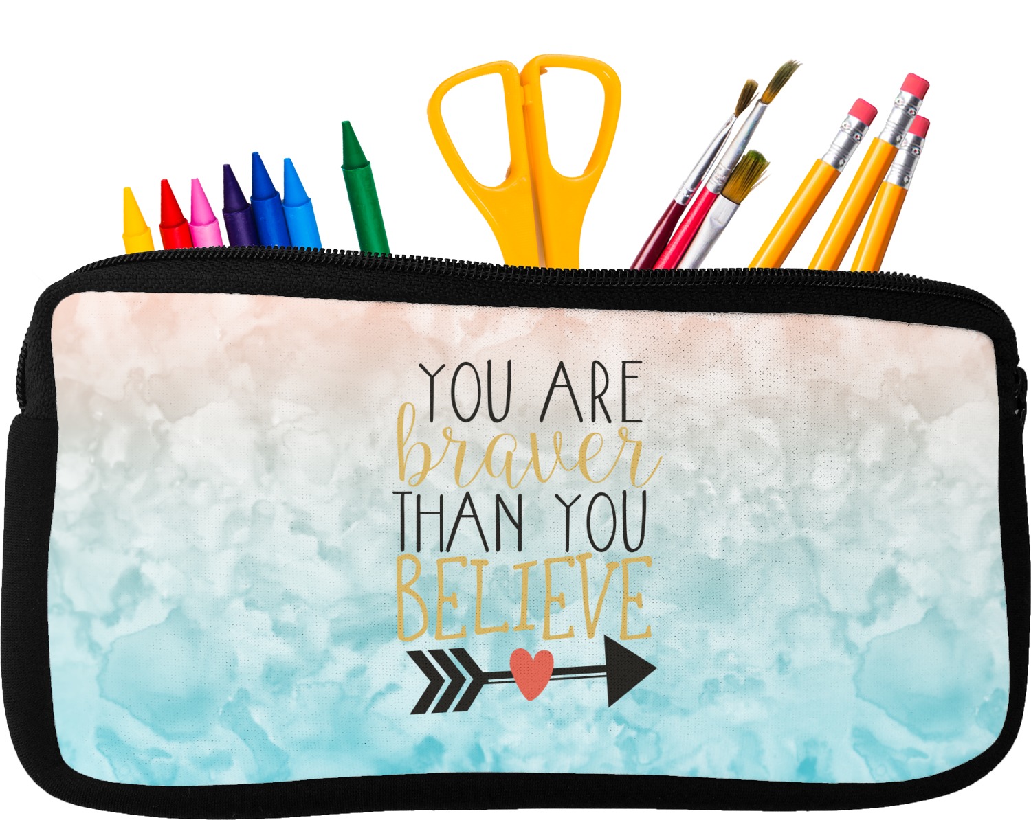 Inspirational Quotes Pencil Case (Personalized) YouCustomizeIt