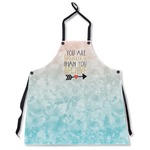 Inspirational Quotes Apron Without Pockets