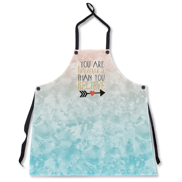 Custom Inspirational Quotes Apron Without Pockets