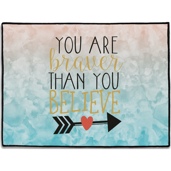 Custom Inspirational Quotes Door Mat