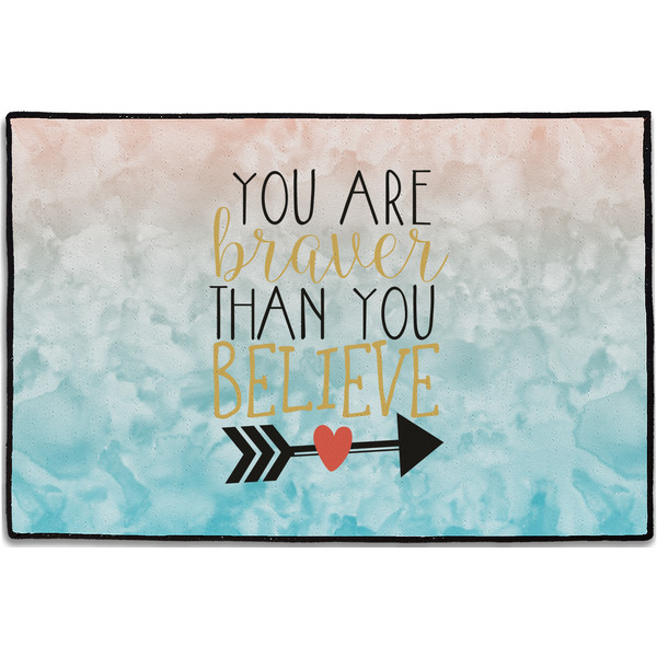 Inspirational Quotes Personalized Door Mat - 36x24 (APPROVAL)