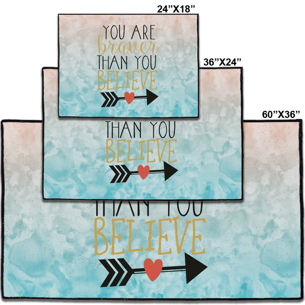 Inspirational Quotes Personalized Door Mat - Group Parent IMF