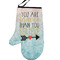 Inspirational Quotes Left Oven Mitt