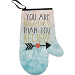 Inspirational Quotes Oven Mitt