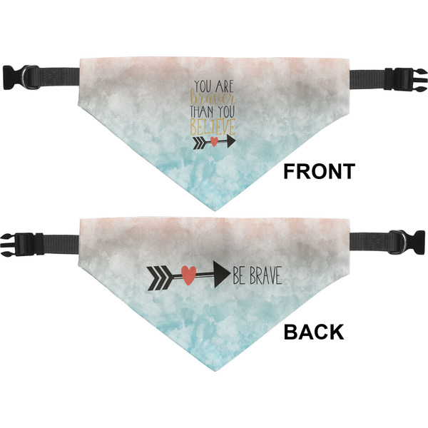 Inspirational Quotes Pet Bandana Approval