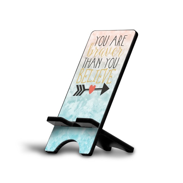 Custom Inspirational Quotes Cell Phone Stand