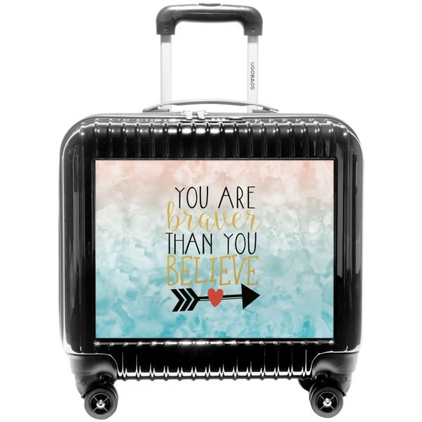 Custom Inspirational Quotes Pilot / Flight Suitcase