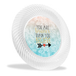 Inspirational Quotes Plastic Party Dinner Plates - 10"