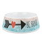 Inspirational Quotes Plastic Dog Bowl - Medium