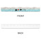 Inspirational Quotes Plastic Ruler - 12" - APPROVAL
