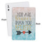 Inspirational Quotes Playing Cards - Approval