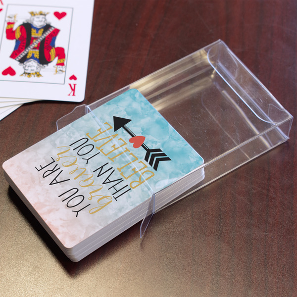 Inspirational Quotes Playing Cards - In Package