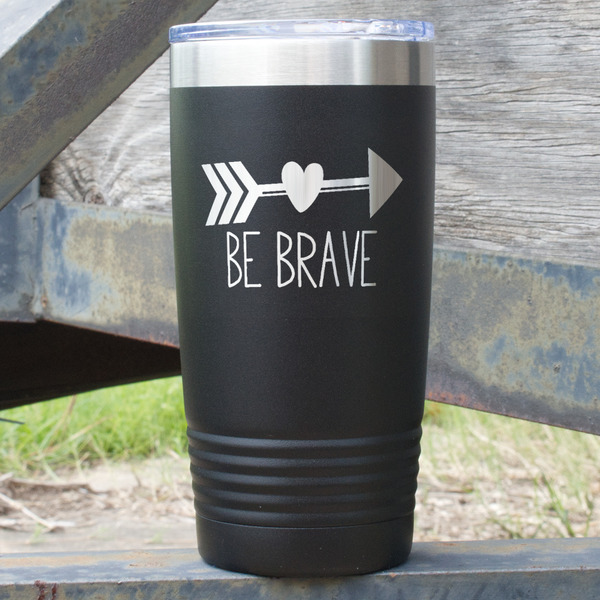 Custom Inspirational Quotes 20 oz Stainless Steel Tumbler