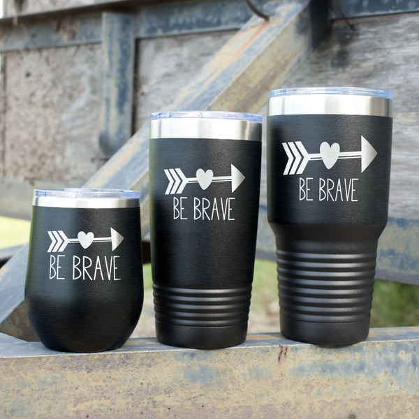 Inspirational Quotes Polar Camel Tumblers - Group Shot