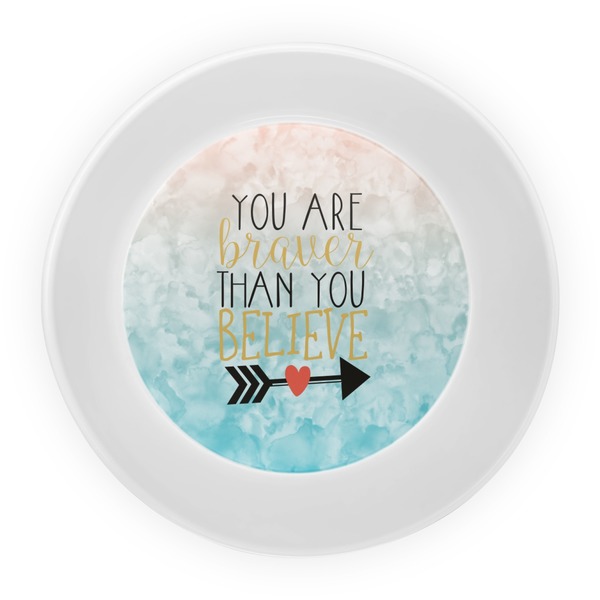 Inspirational Quotes Melamine Bowl - Center