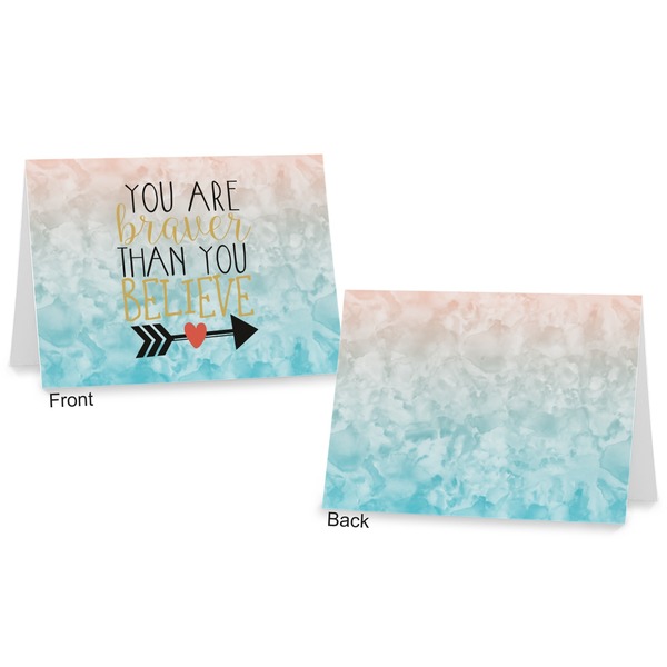 Inspirational Quotes Postcard - Front and Back