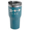 Inspirational Quotes RTIC Tumbler - Dark Teal - Angled