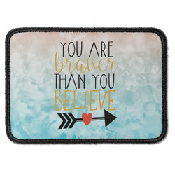Inspirational Quotes Iron On Rectangle Patch
