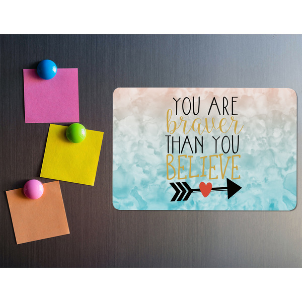 Inspirational Quotes Rectangular Fridge Magnet - LIFESTYLE