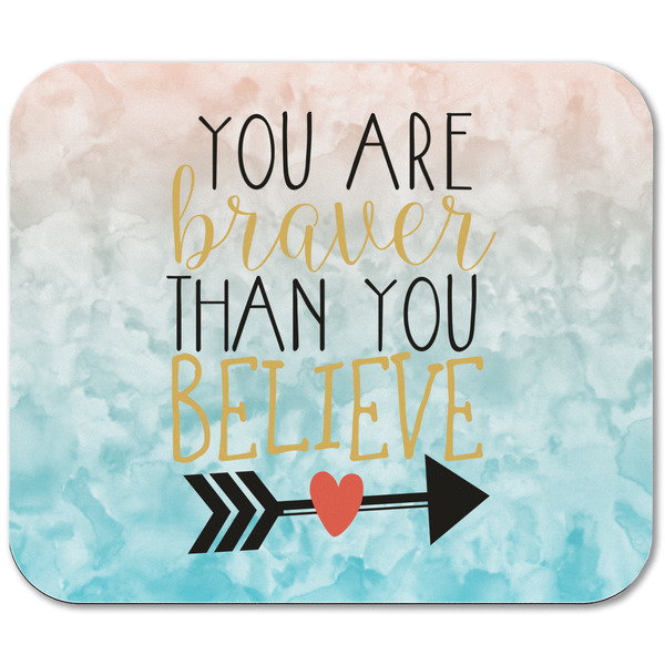 Inspirational Quotes Rectangular Mouse Pad - APPROVAL