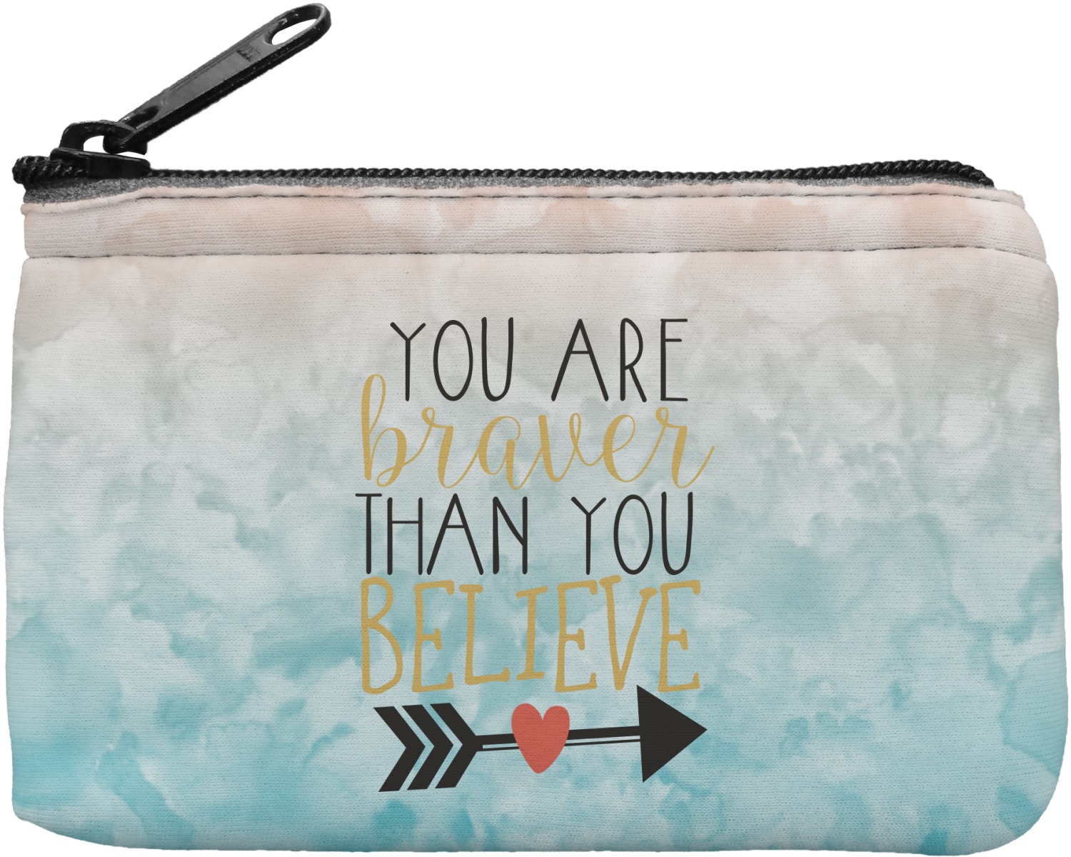 Inspirational Quotes Rectangular Coin Purse (Personalized) YouCustomizeIt