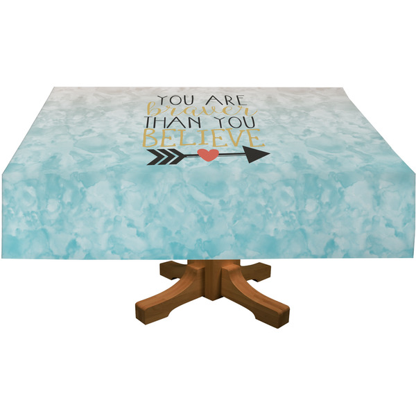 Inspirational Quotes Rectangular Tablecloths (Personalized)