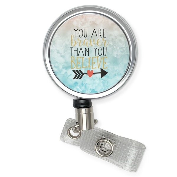 Custom Inspirational Quotes Retractable Badge Reel