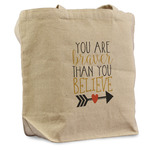 Inspirational Quotes Reusable Cotton Grocery Bag