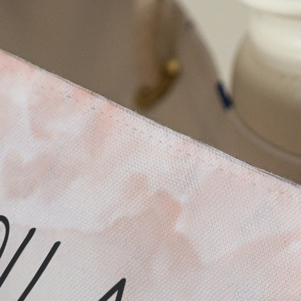 Inspirational Quotes Large Rope Tote - Close Up View