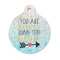 Inspirational Quotes Round Pet Tag